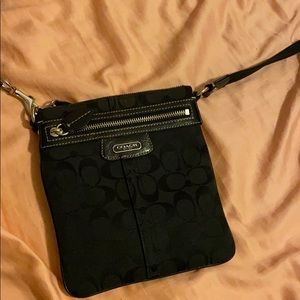 Coach black crossbody